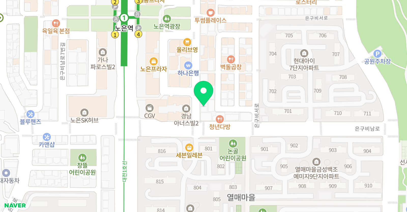 챔피언 태권도장 위치