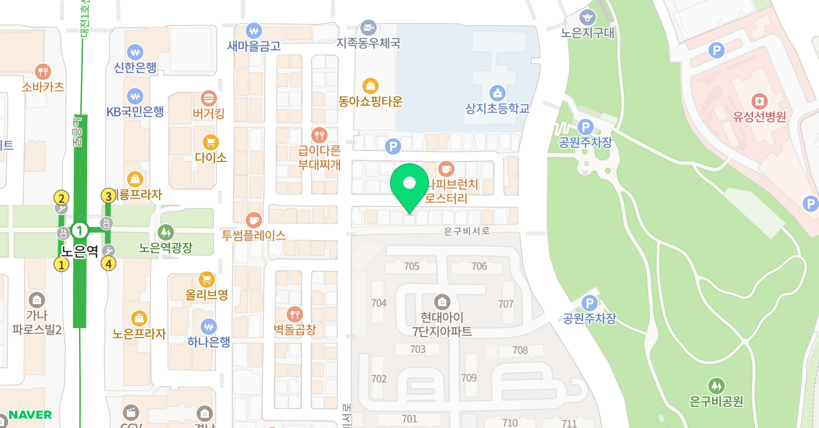 라르떼 미술교습소 위치