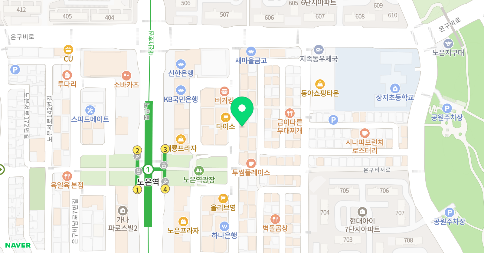 와와 학습코칭학원 위치