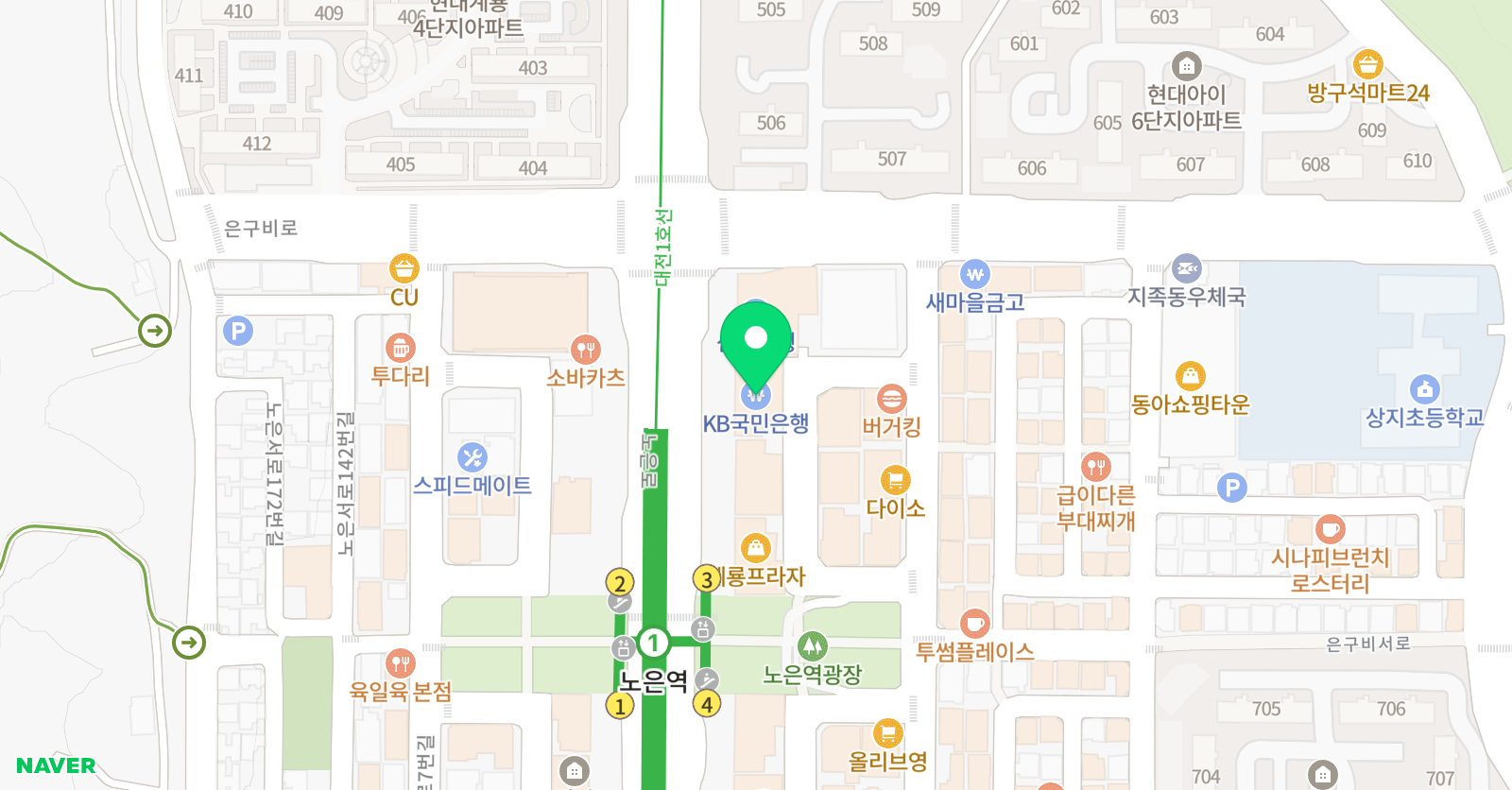 효자 태권도 위치