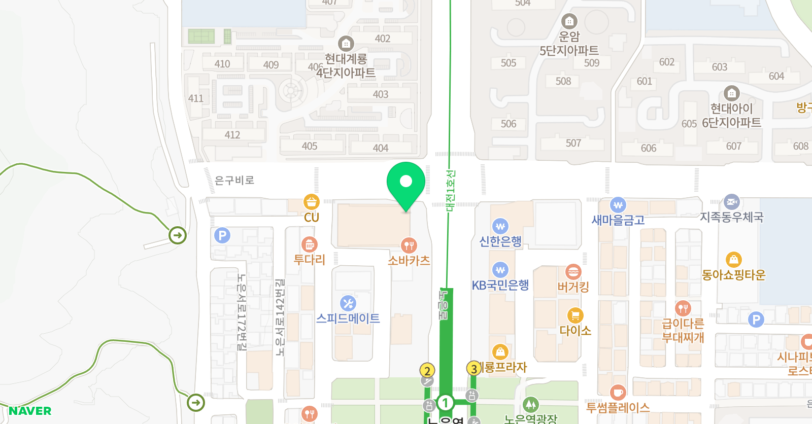모멘텀 수학전문학원 위치
