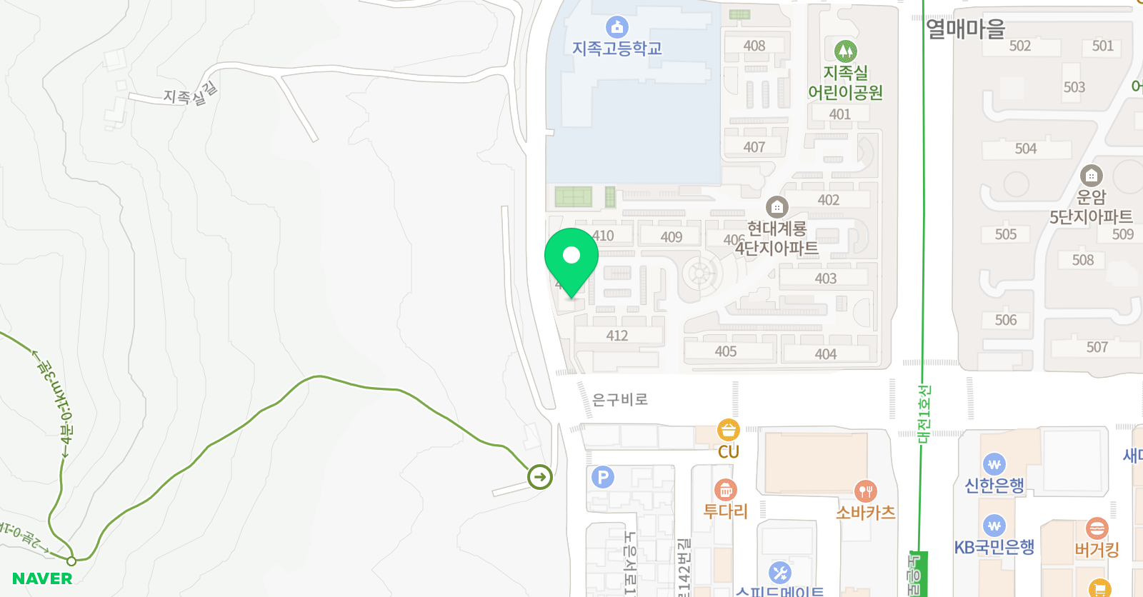 노은 영어 애니 영어공부방 위치