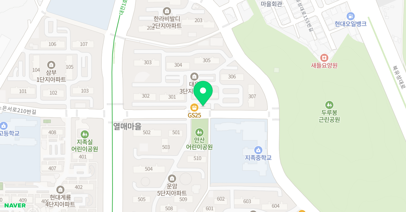 푸른꿈 피아노교습소 위치