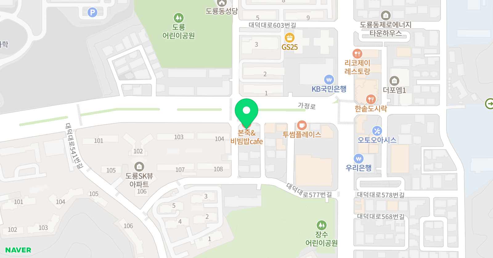 중앙 발레무용 위치