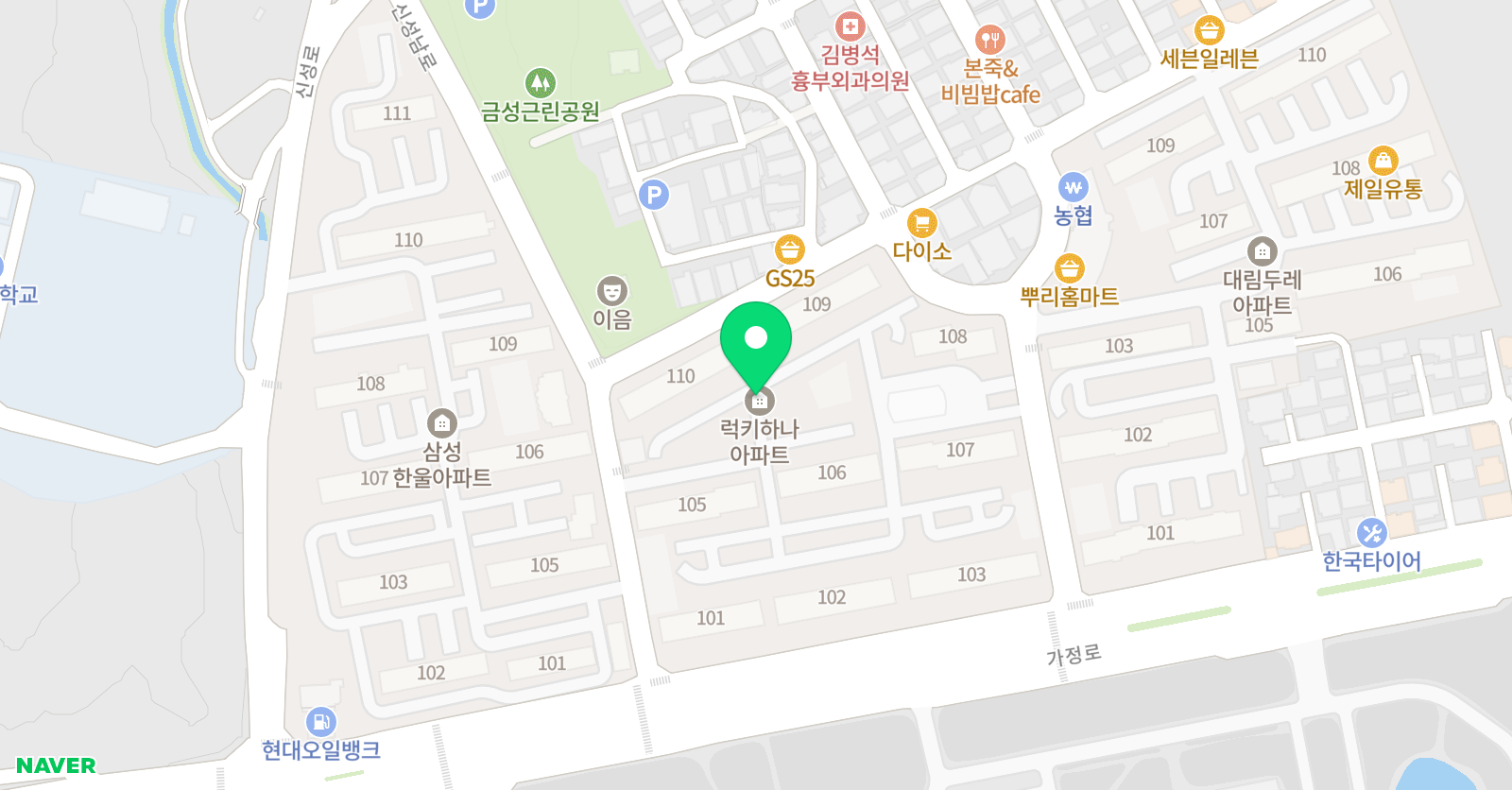 꼬메즈아트 미술학원 위치