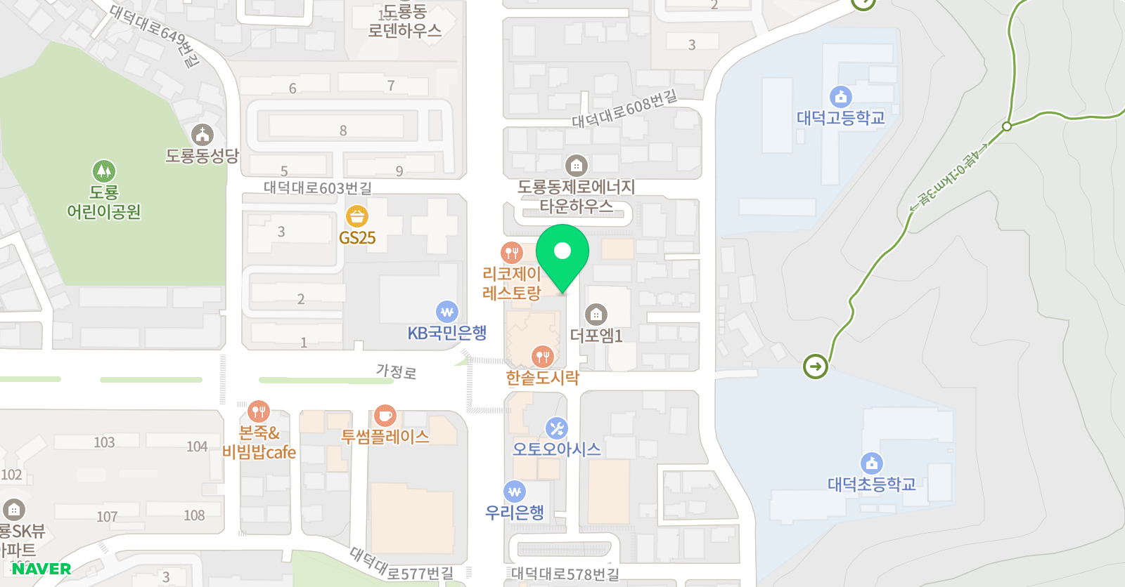 포그니 미술학원 위치