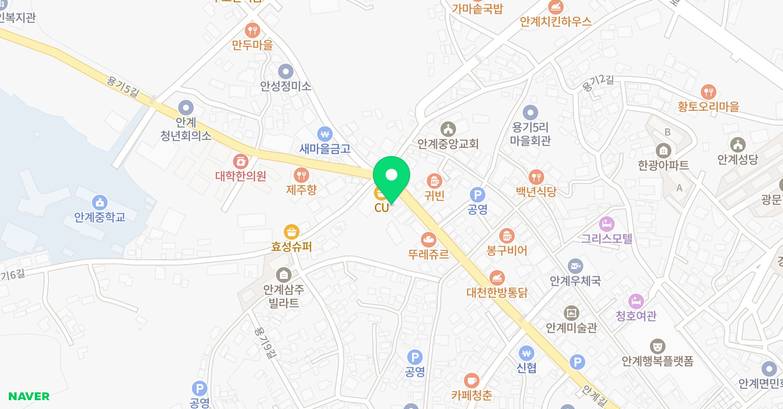 강 수학 위치