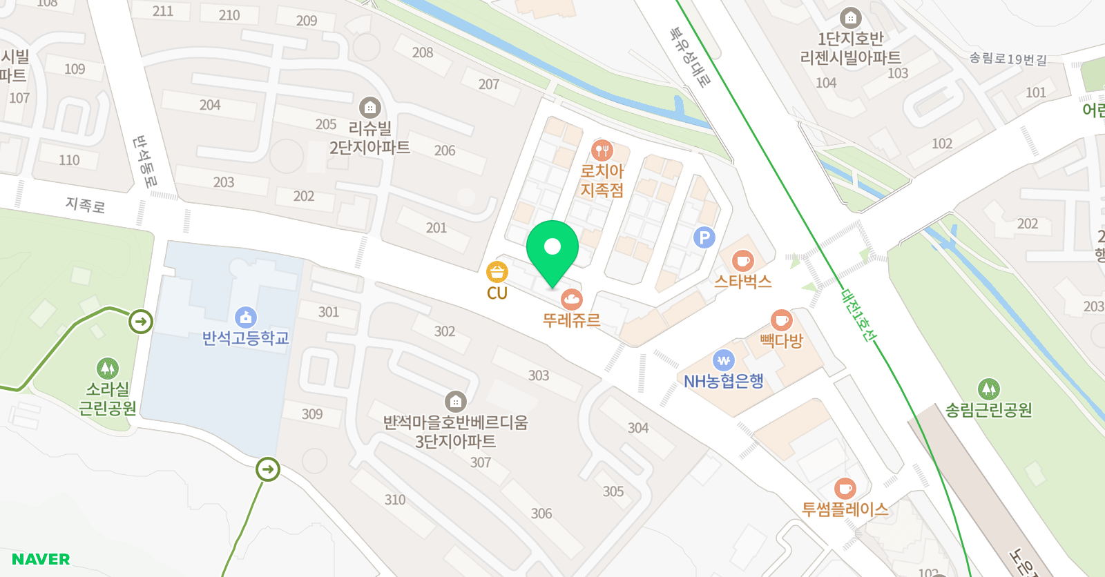 별똥별 음악원 위치