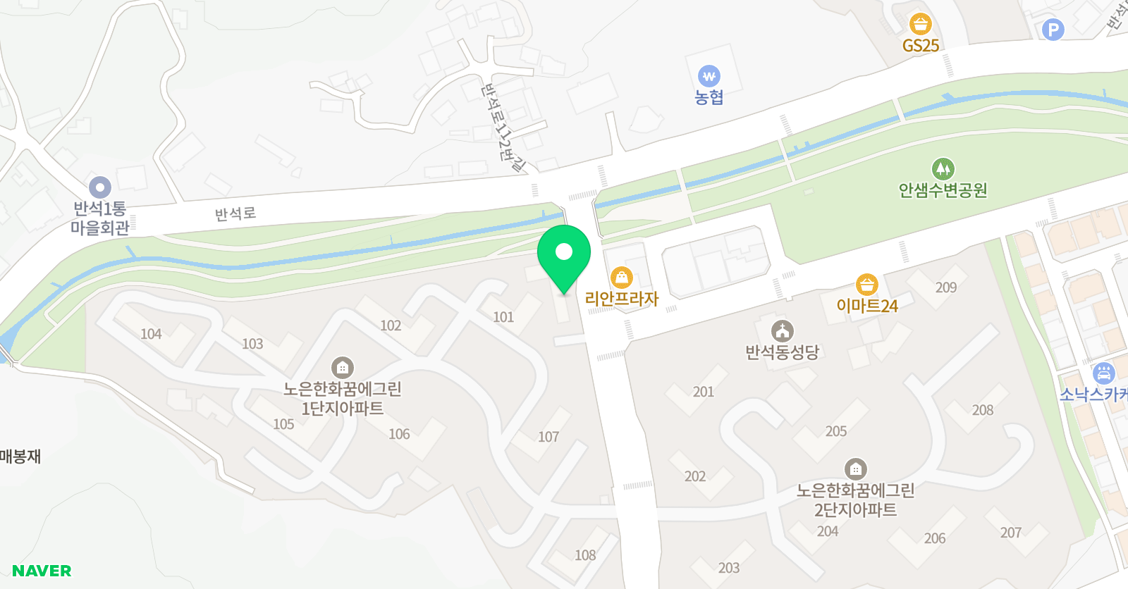 스마트해법 수학 스마트해법 영어 노은 해법학원점 위치