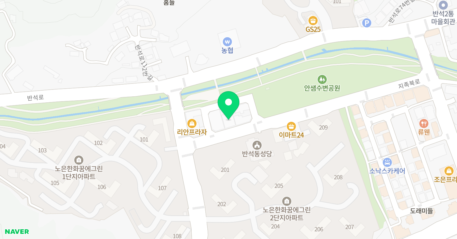 플레이팩토 창의와논리 반석학원 위치