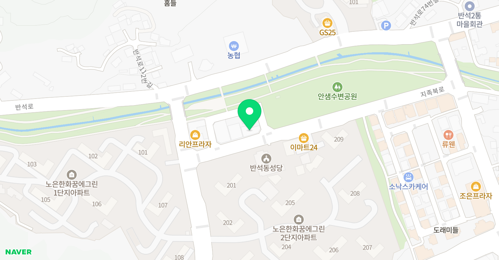박지은수학교습소 위치