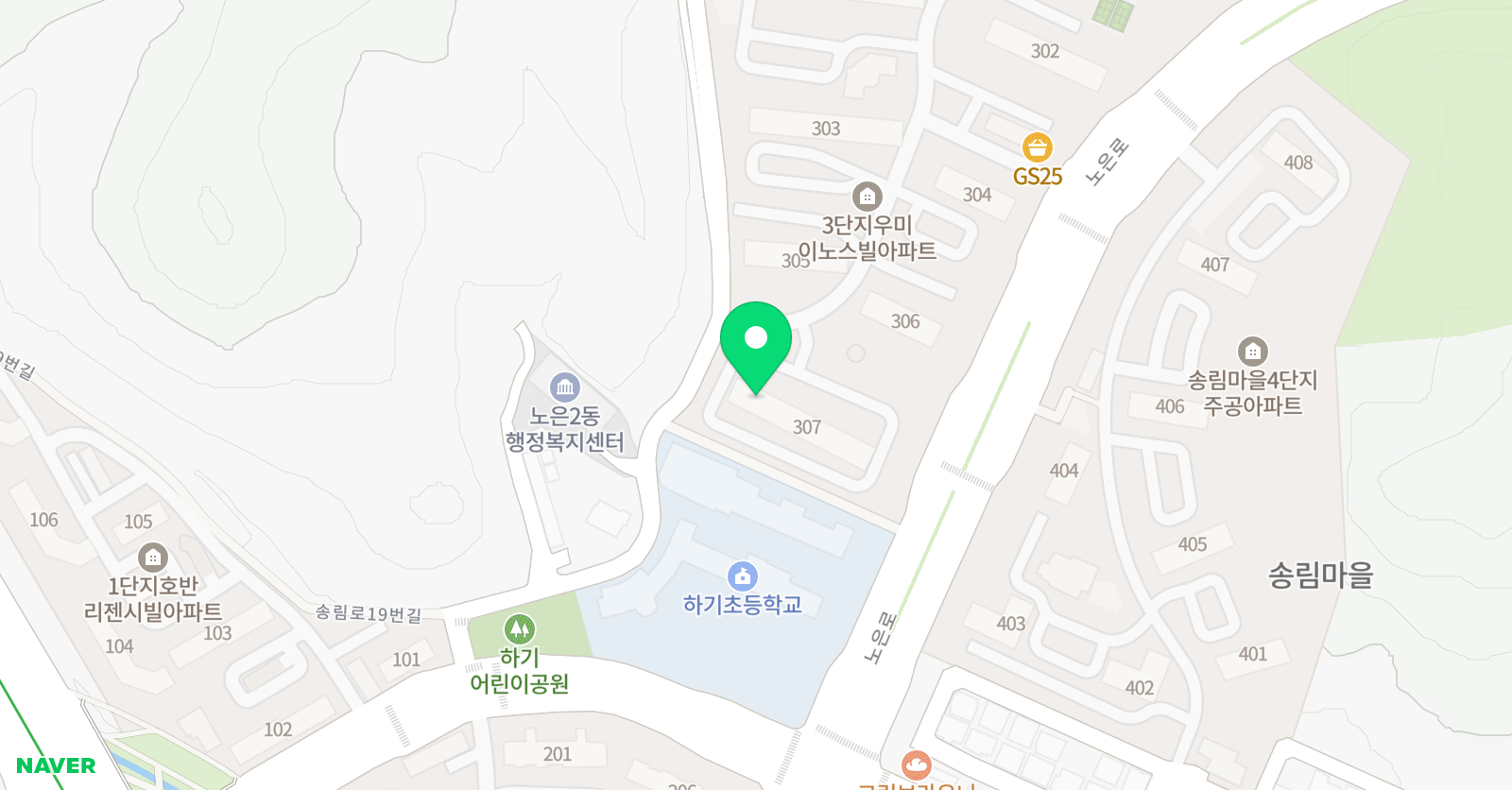 영재보금자리 위치