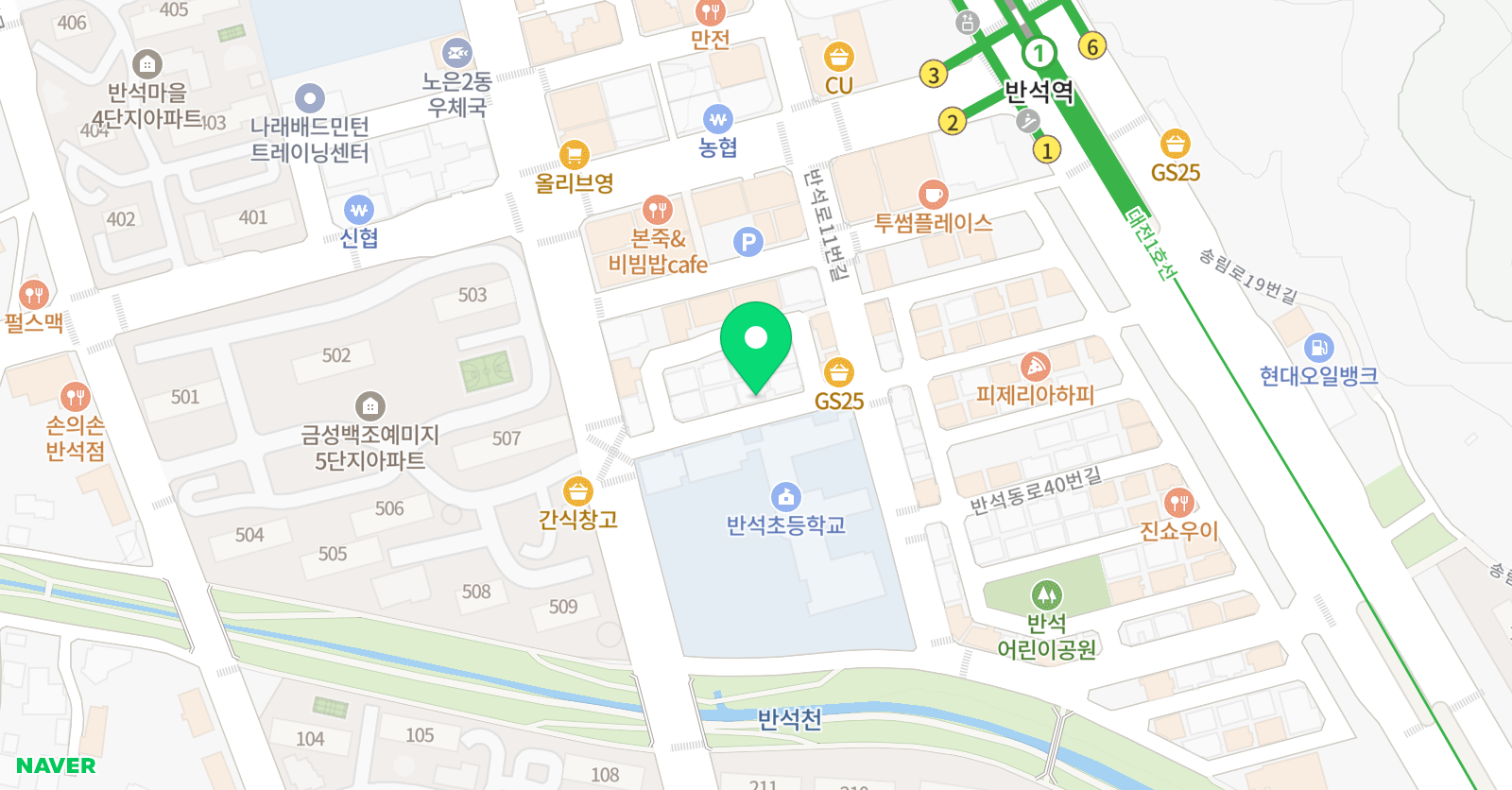 드로우앤돌핀 위치
