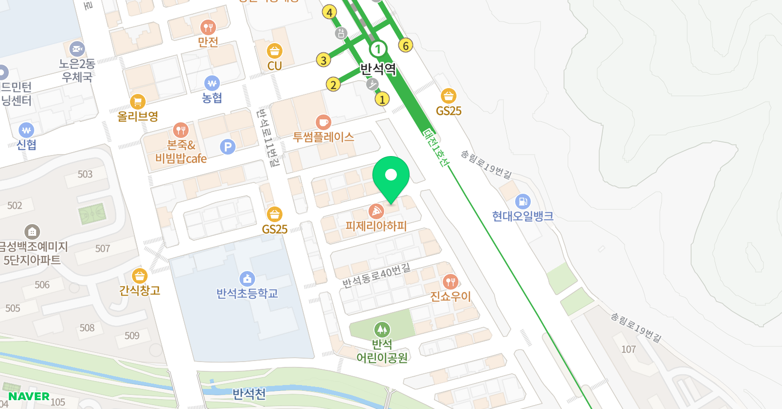 늘봄 영어 위치