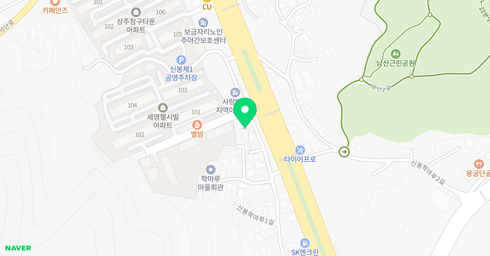 충무 태권도 위치