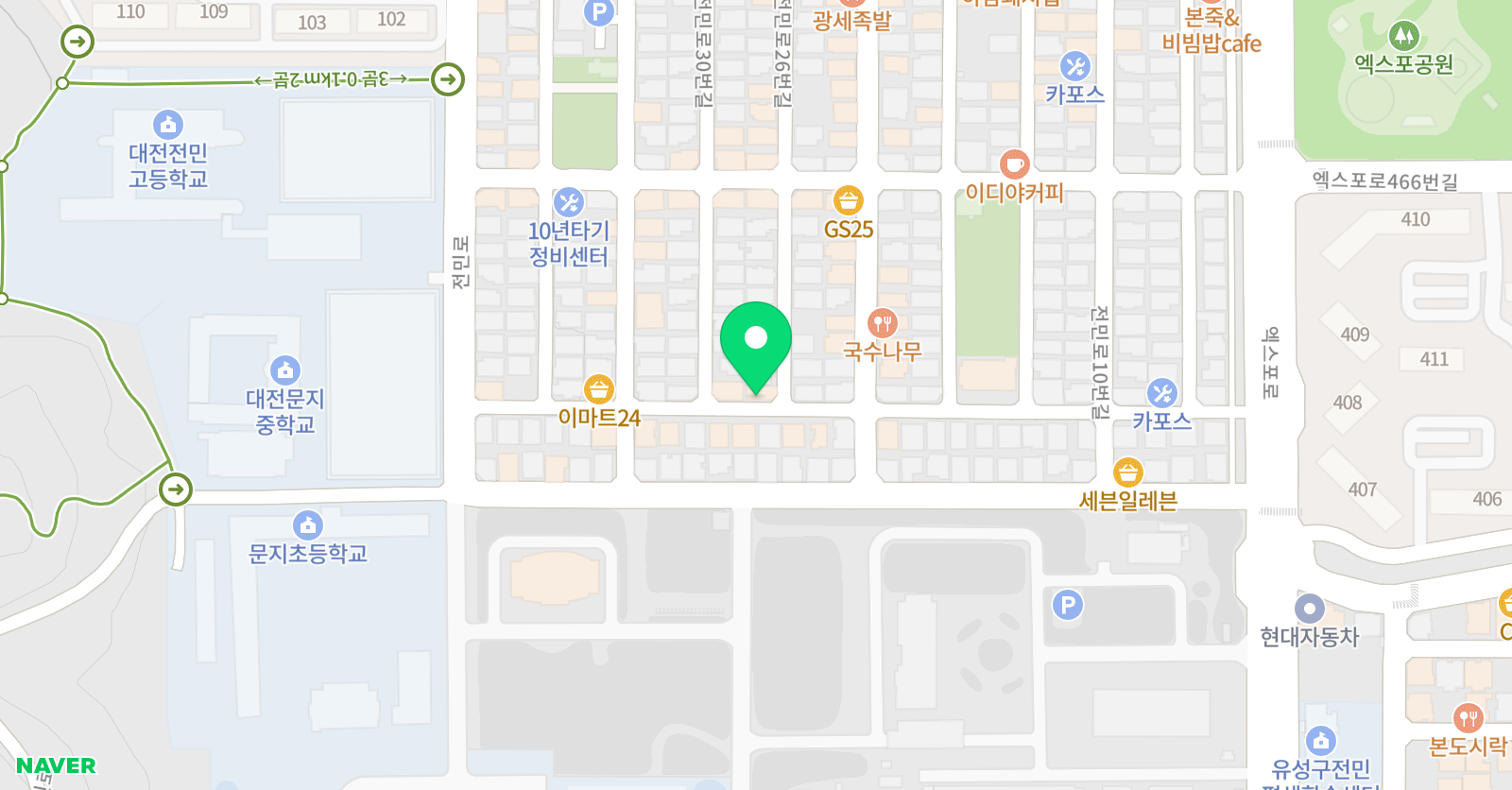 런앤점프 유소년스포츠클럽 위치