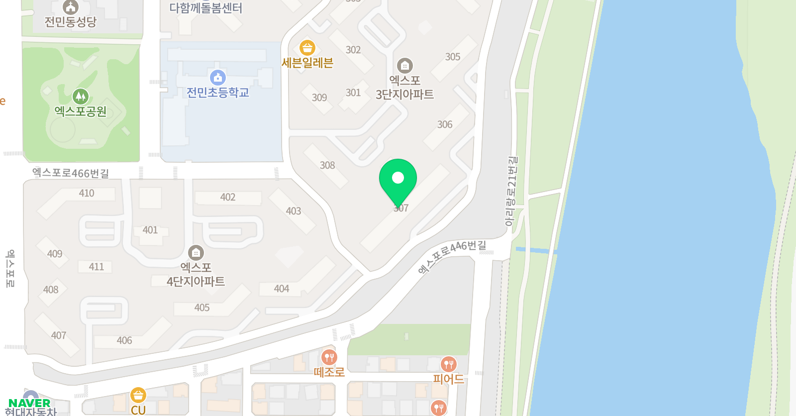 세모네모 공부방 위치