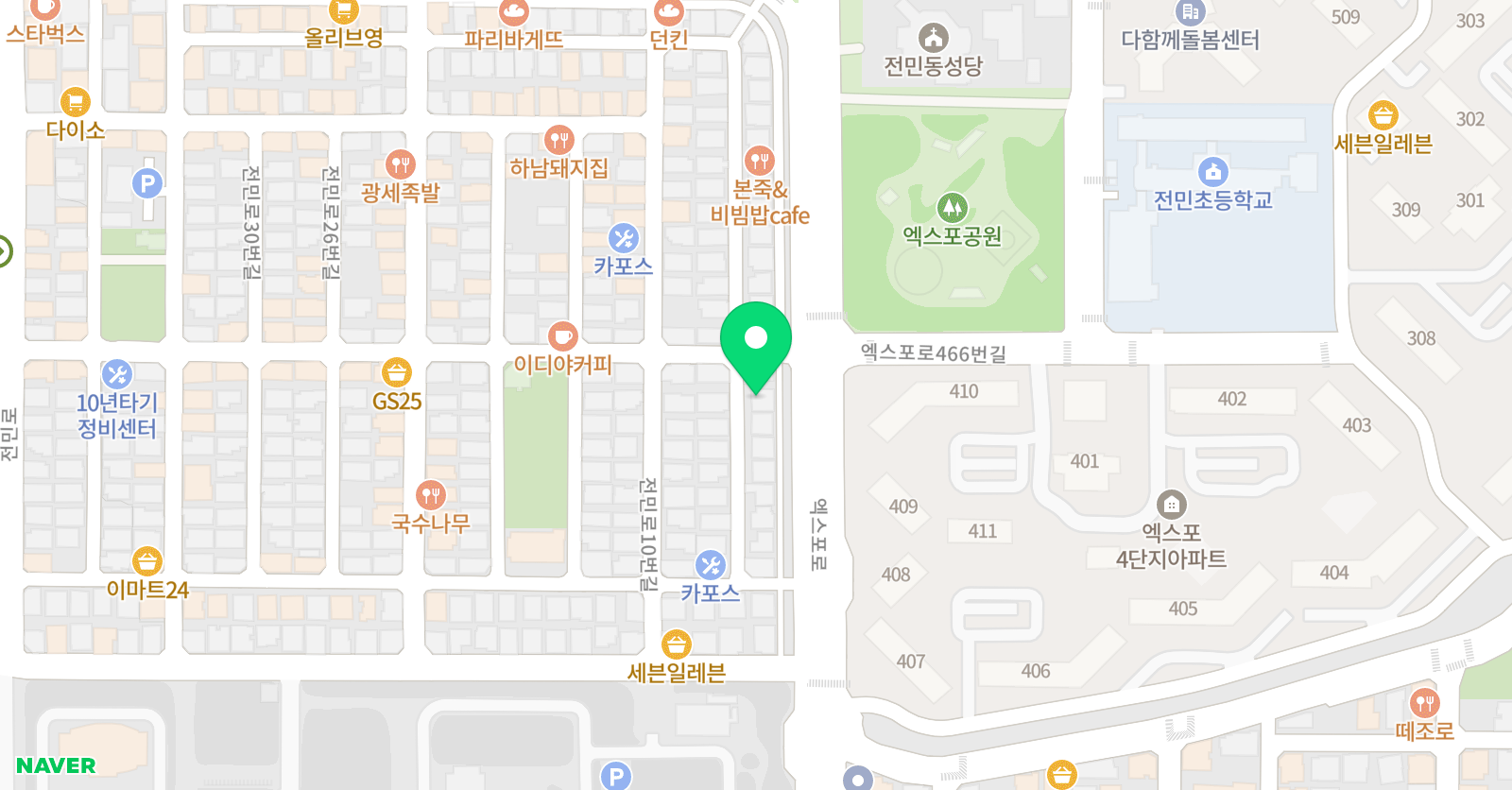 이미지 미술학원 위치
