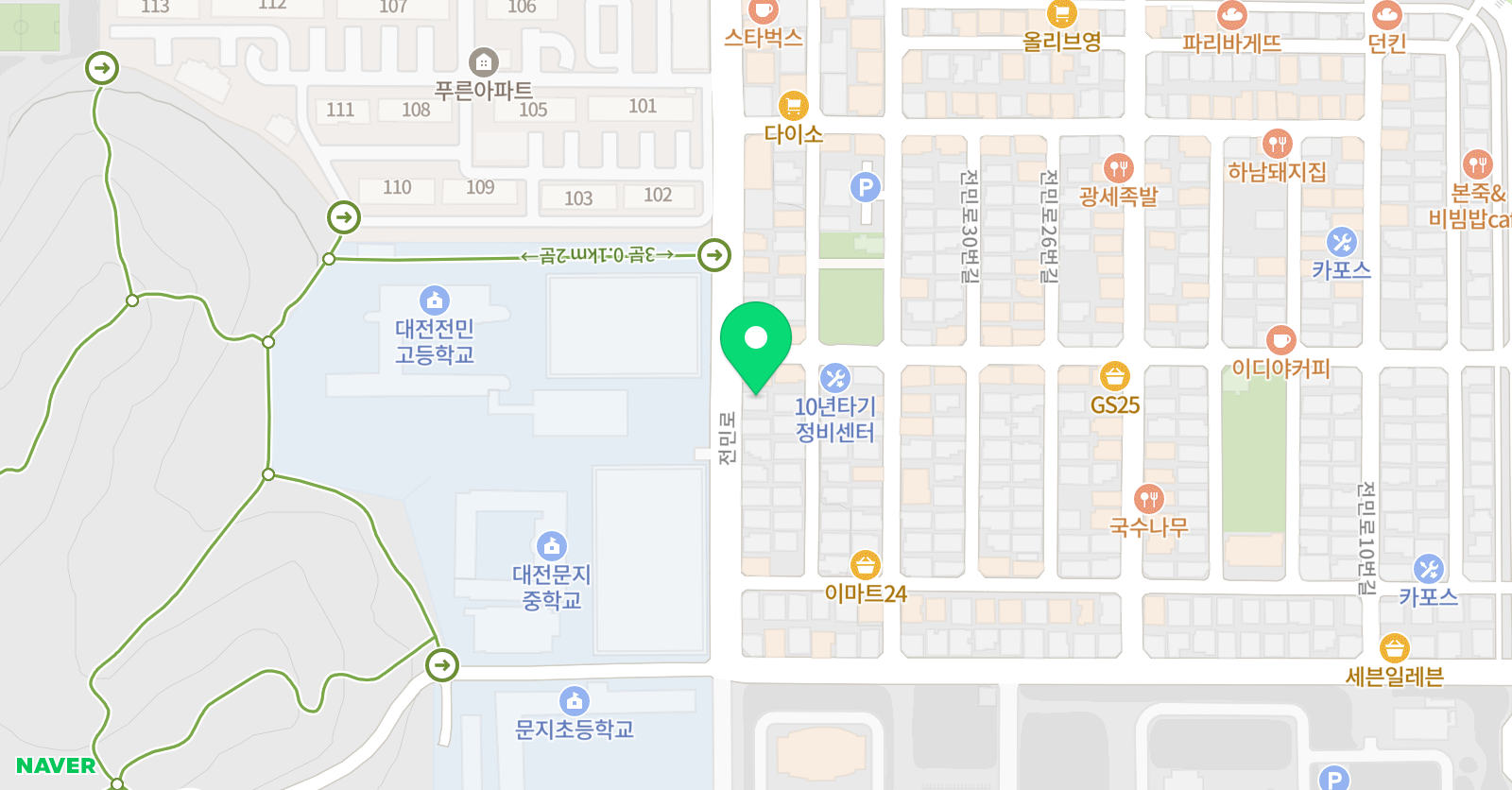 좋은별 피아노교습소 위치
