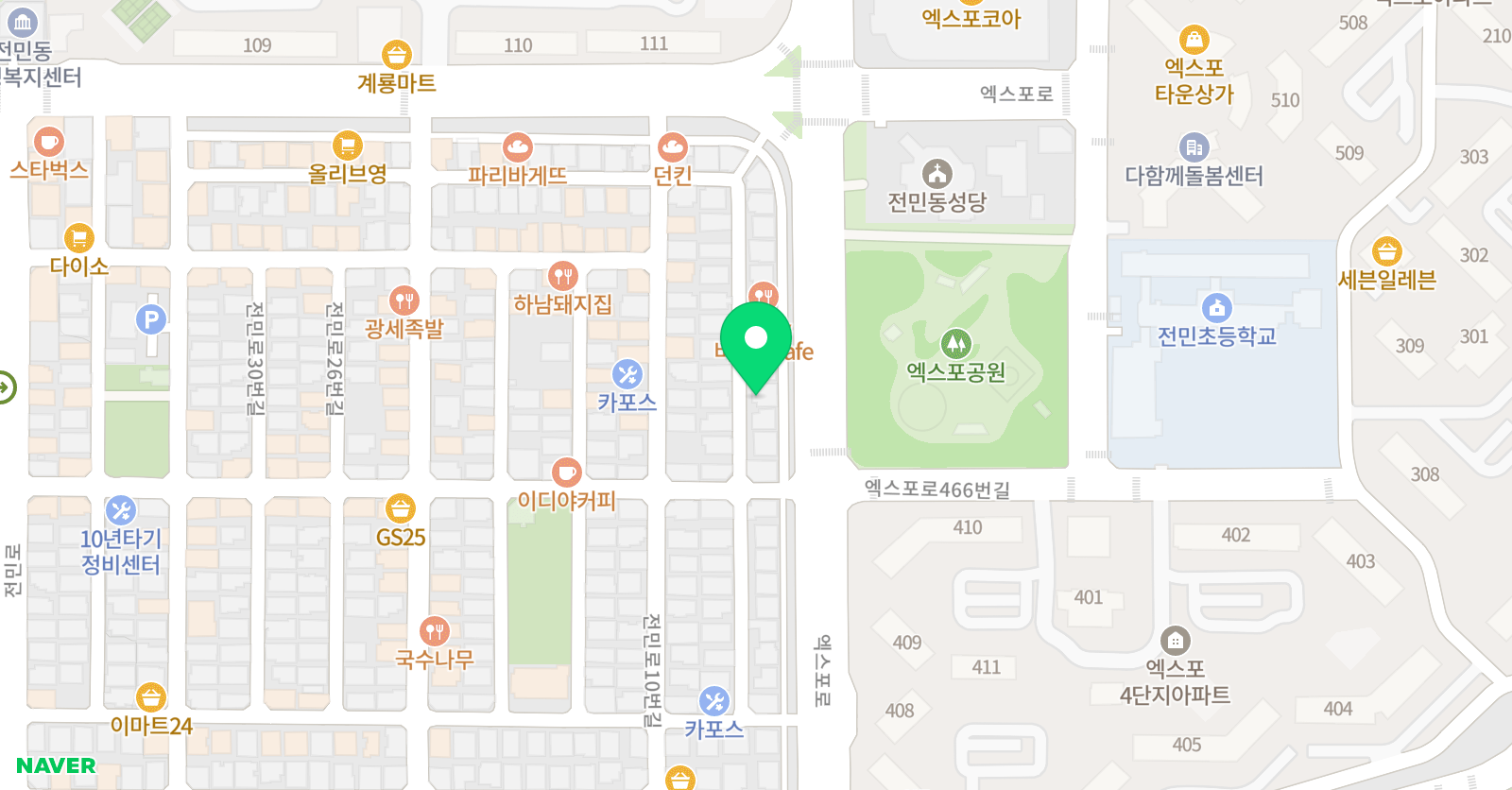 삼성 영어 유레카 학원 위치