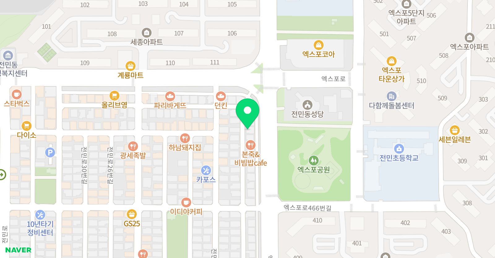 지엠에이 개념원리 수학교습소 위치
