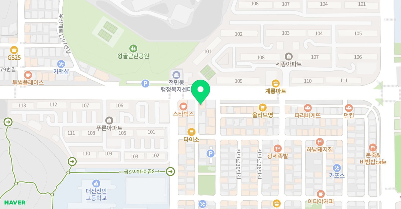 이즈 학원 위치