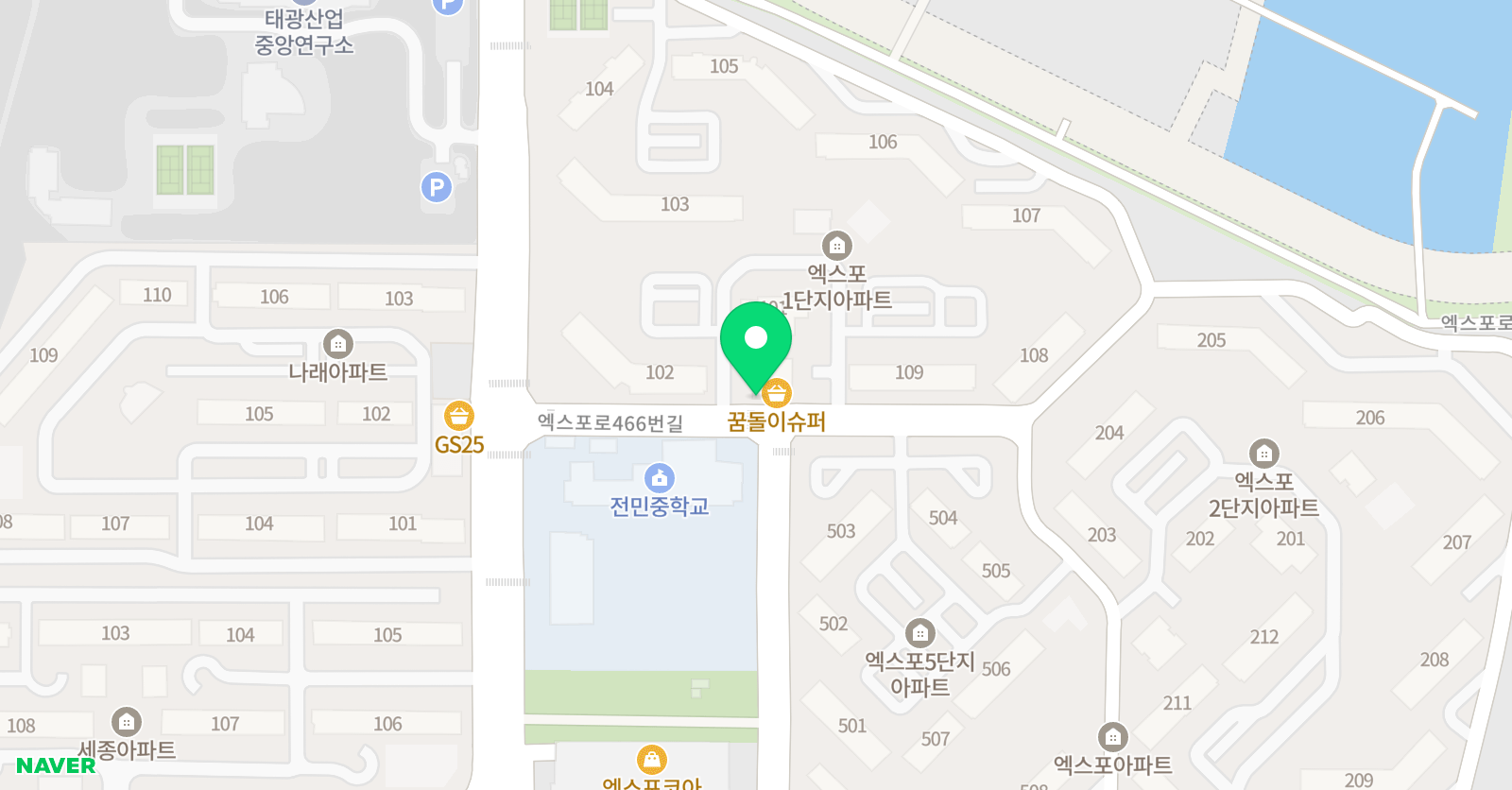 사고뭉찌팩토 수학교습소 위치