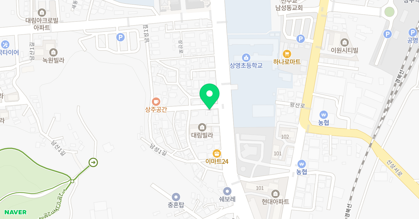 남미진 음악학원 위치