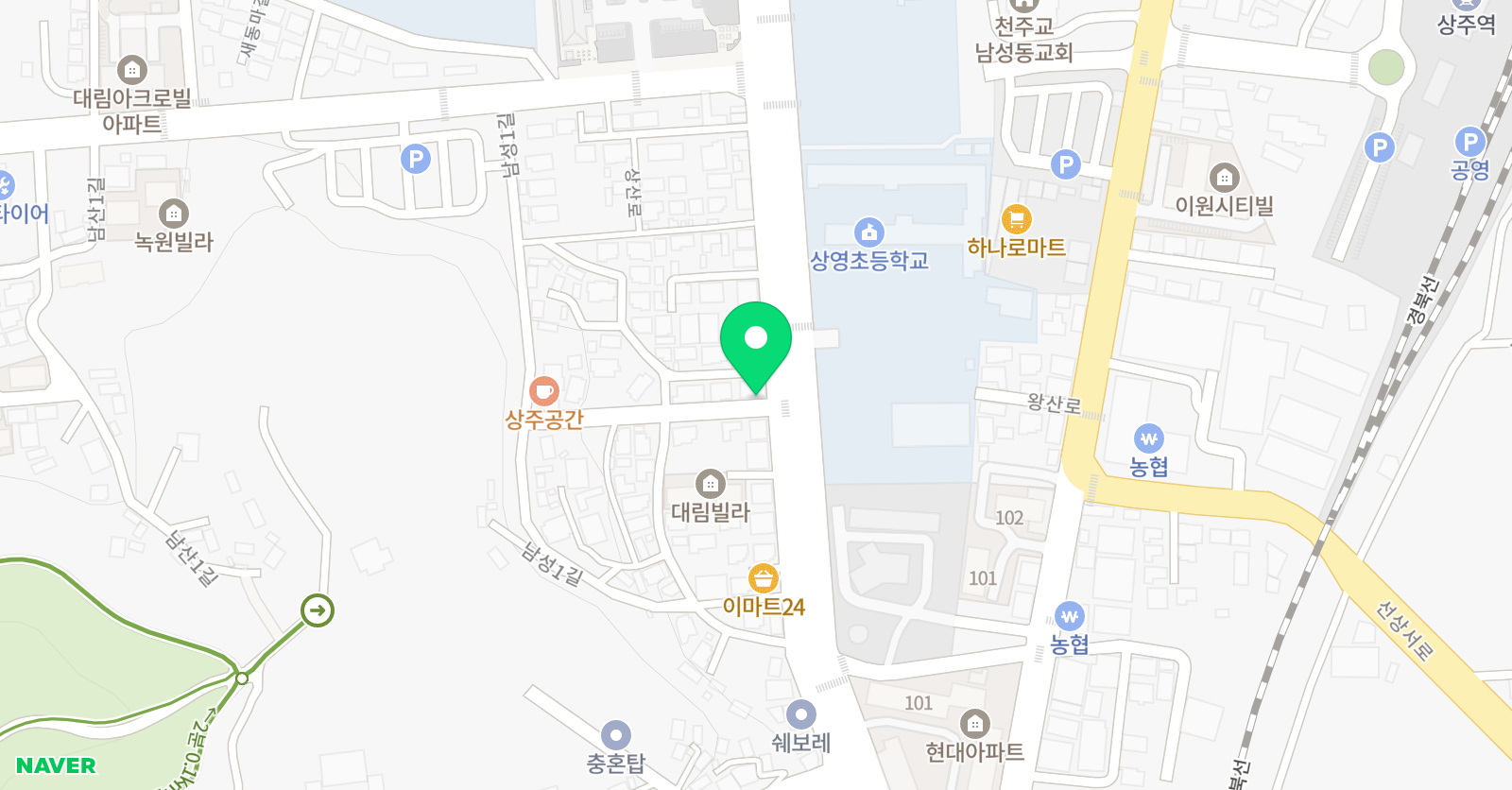 배쌤 국어논술 위치