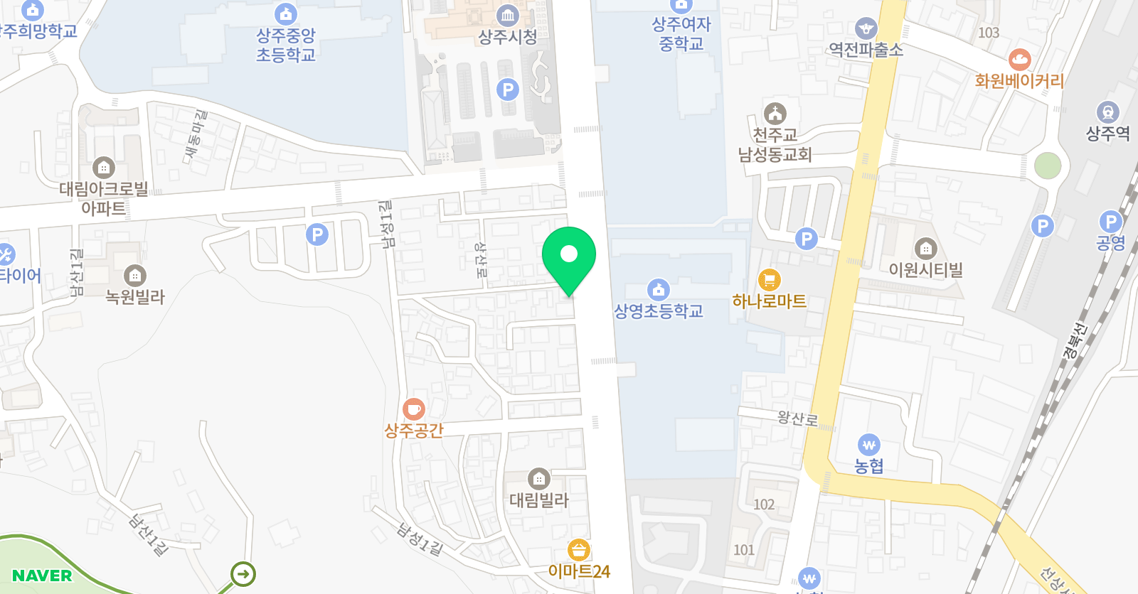벨 영어교습소 위치