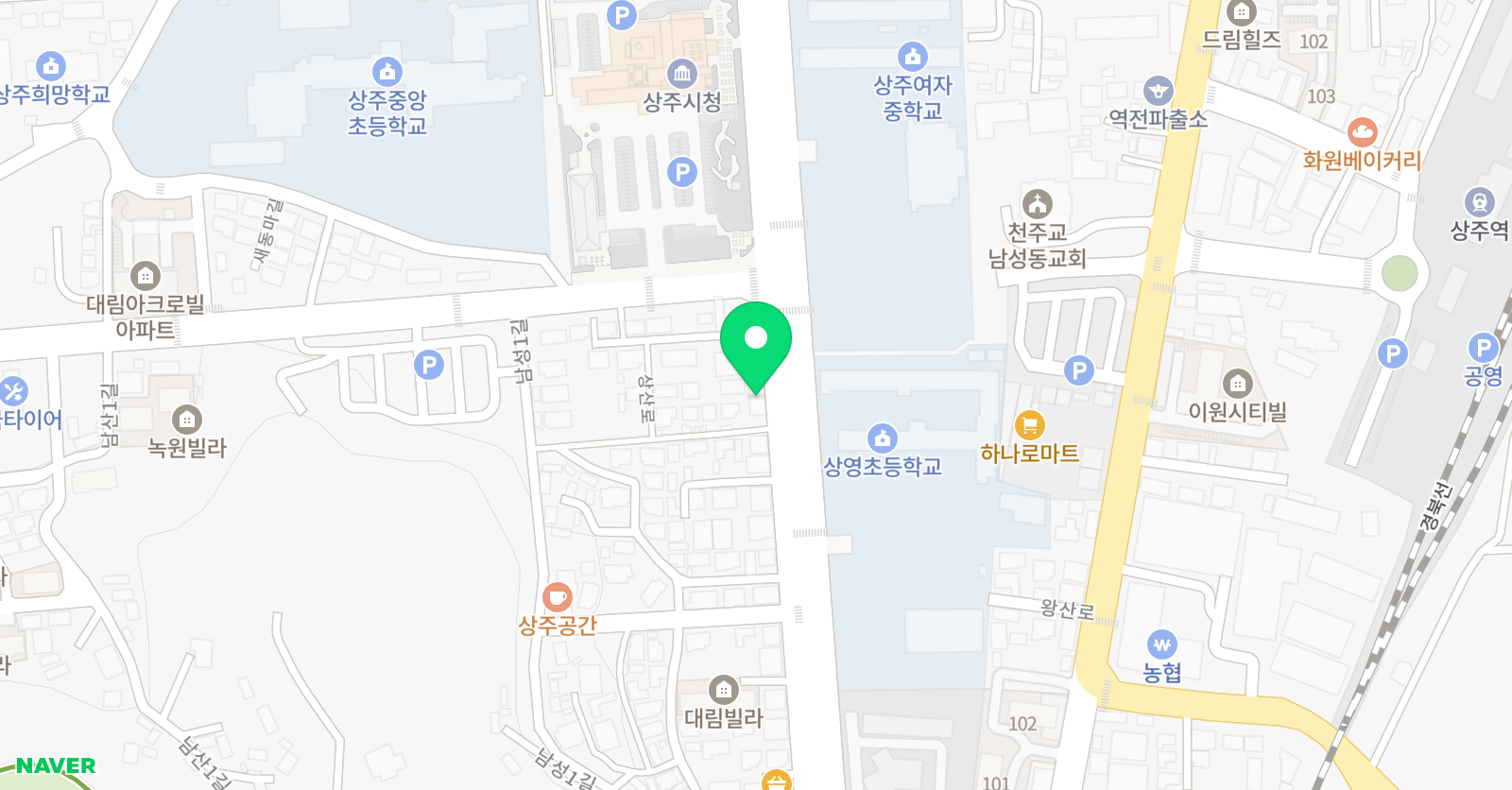 한음 피아노 위치
