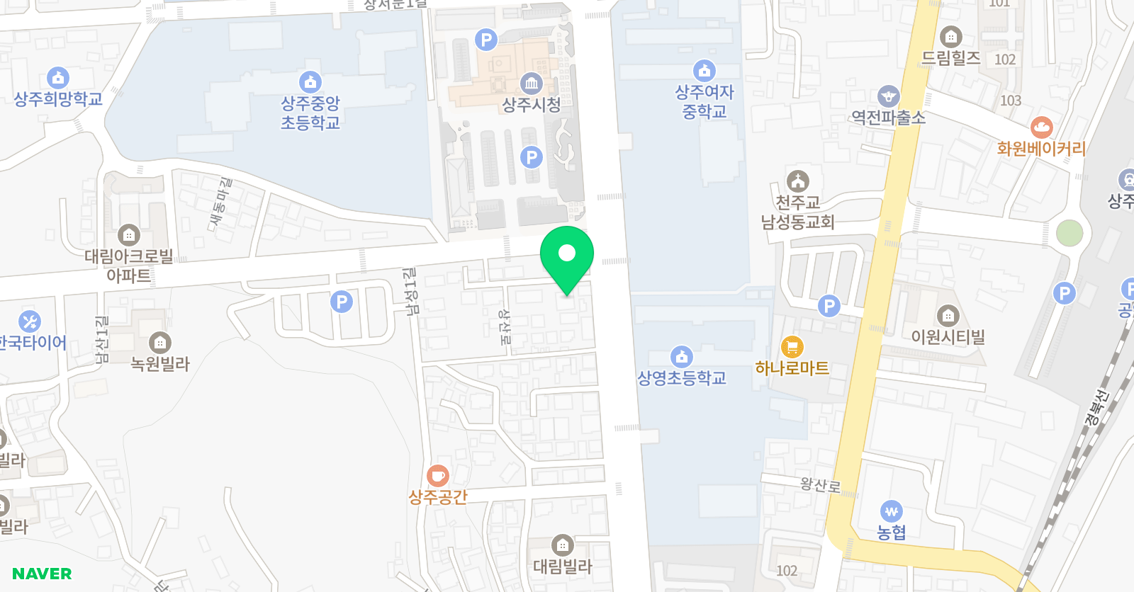 라온 국어논술교습소 위치