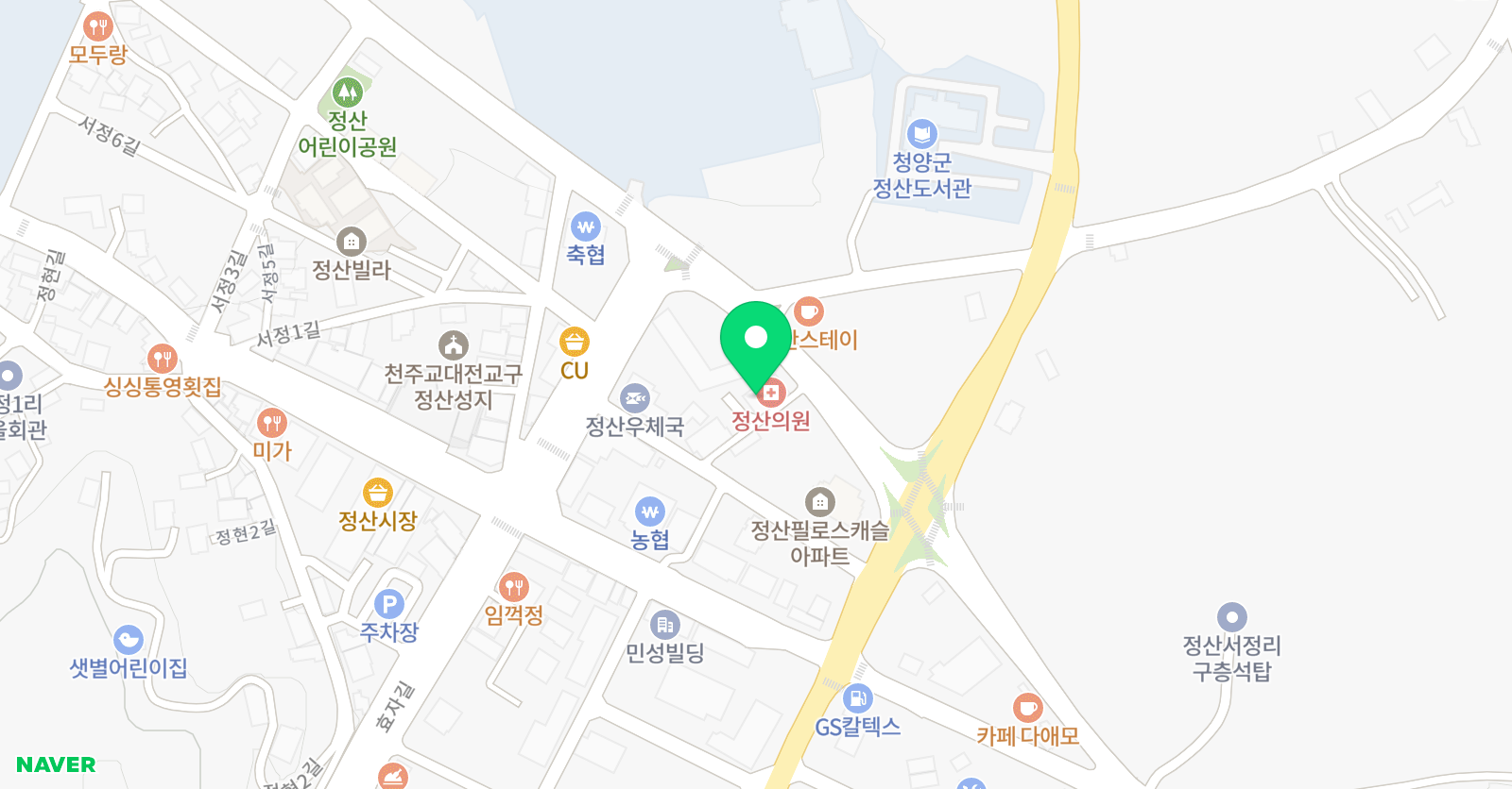 GnB 어학원 정산캠퍼스 위치