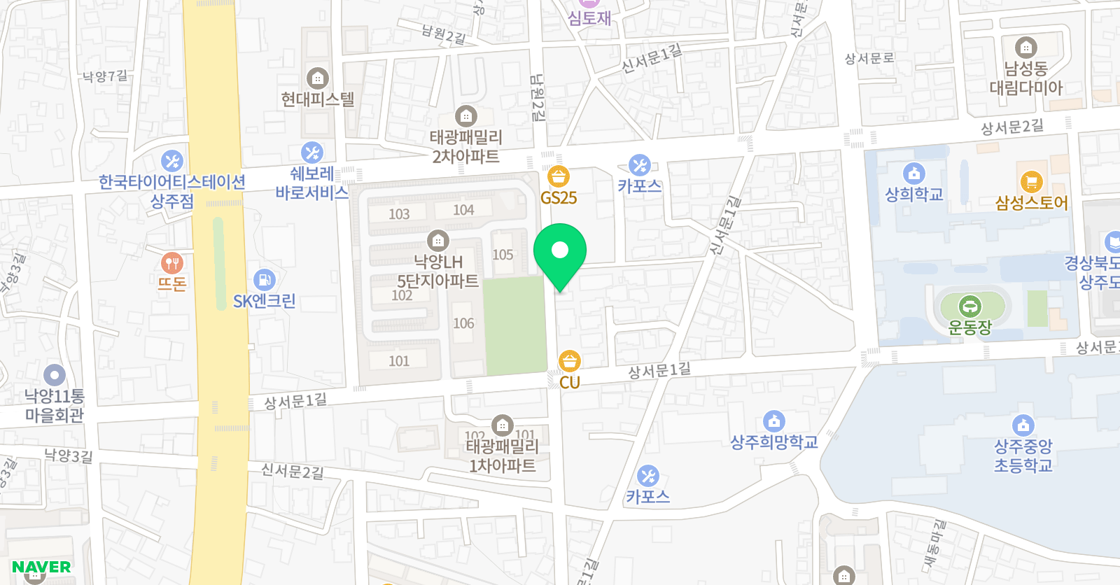 스마트해법 수학 낙양점 위치