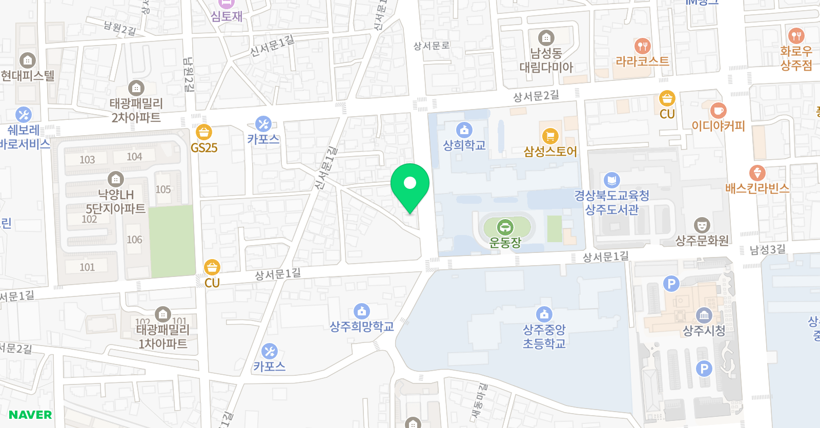 해법수학효성 학원 위치