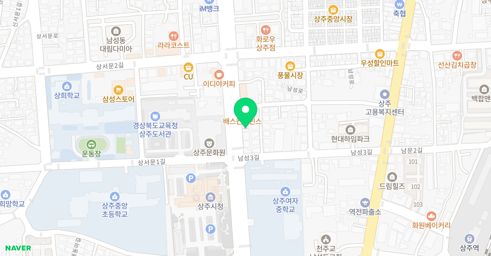 강샘 수학 위치
