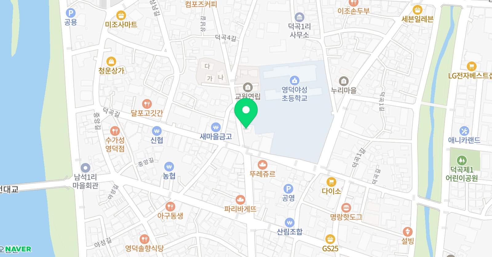 라온 피아노학원 위치