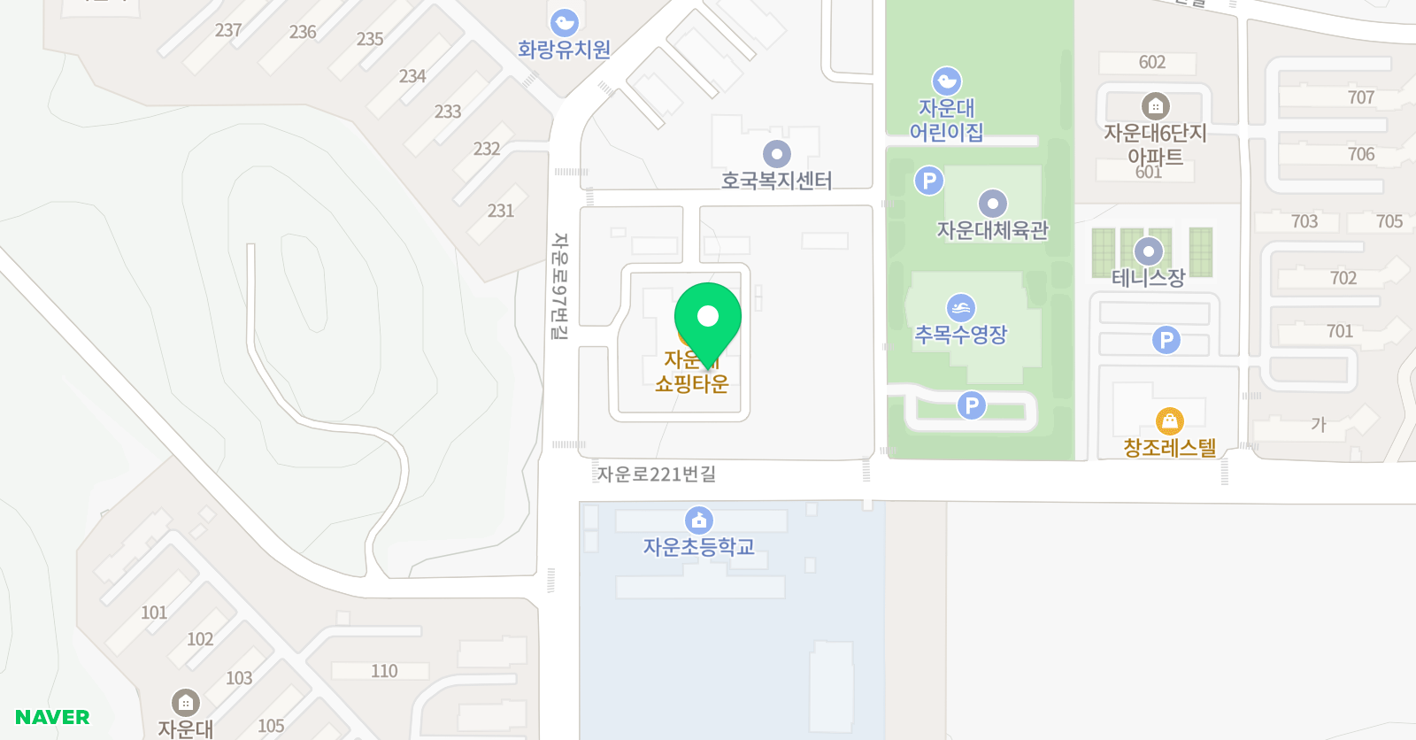 가우스 수학전문학원 위치