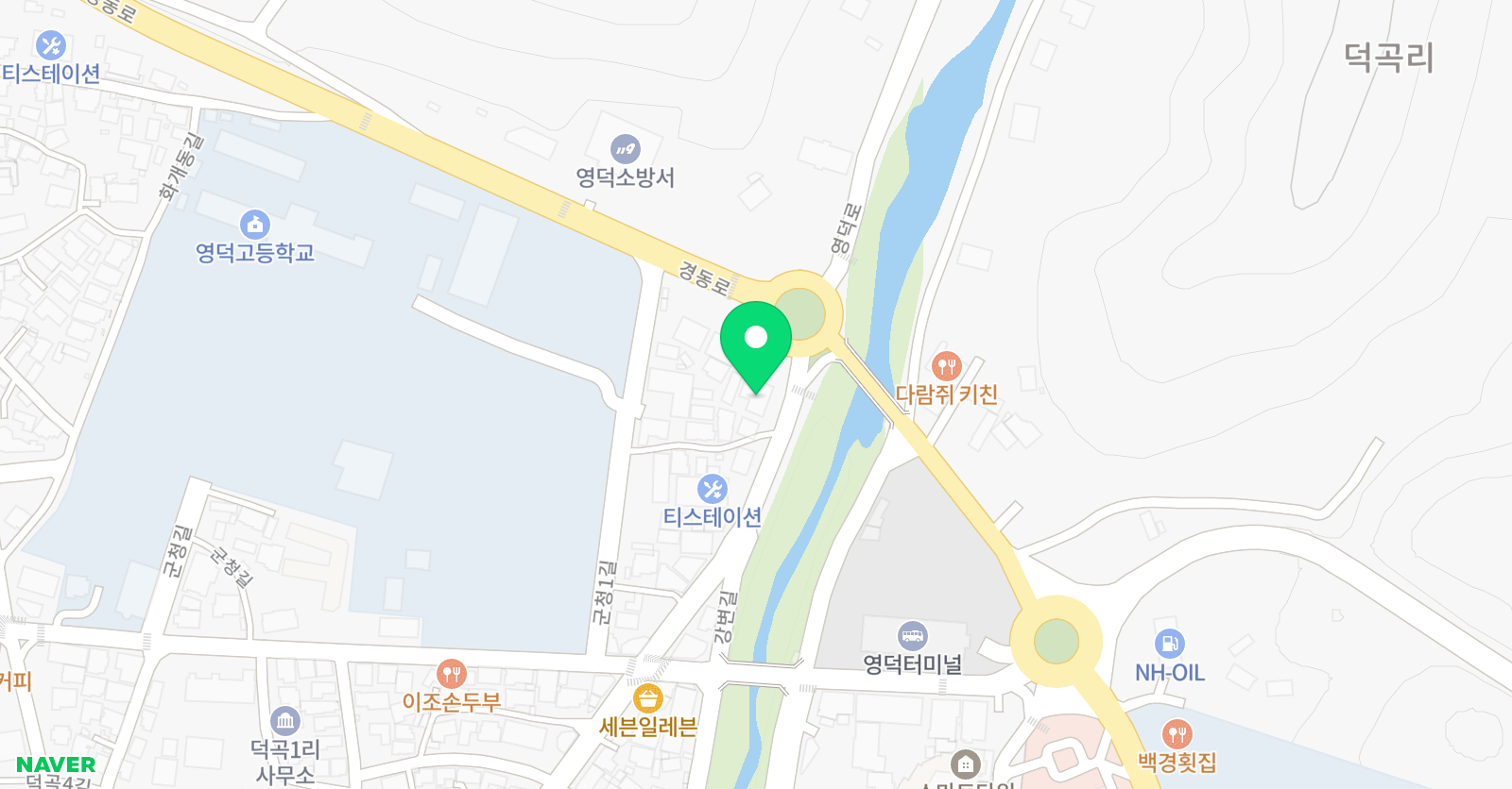 영덕미래양재양성관 위치