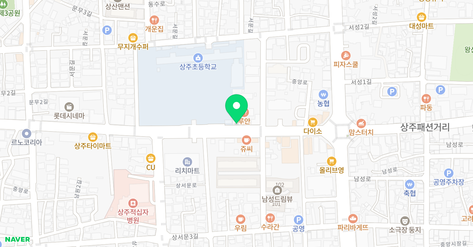 캐리박의스마트잉글리쉬 학원 위치