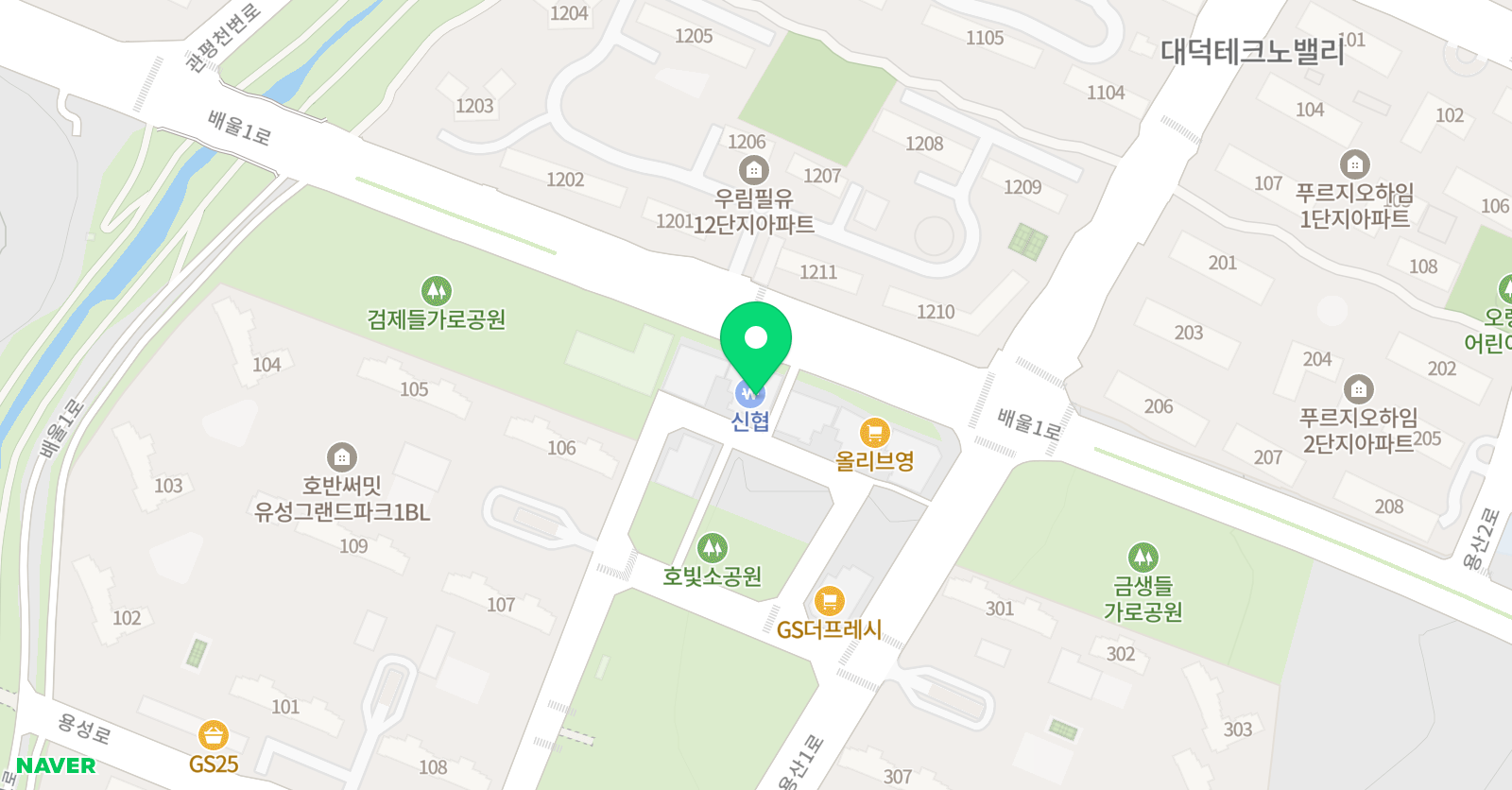 스마트해법영어 올리비아해법영어학원 위치