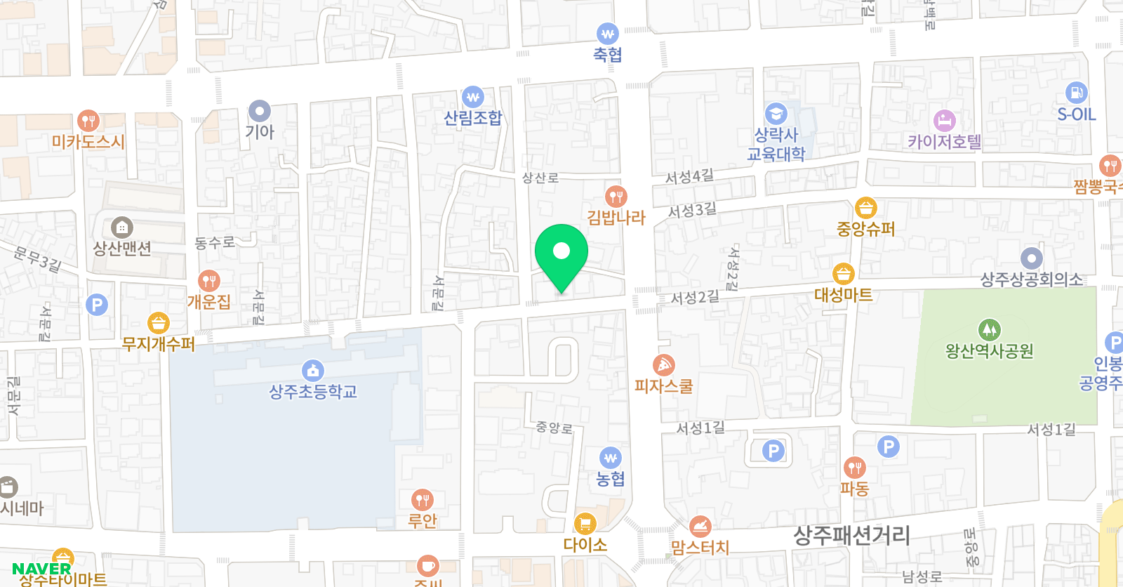 공간 미술학원 위치
