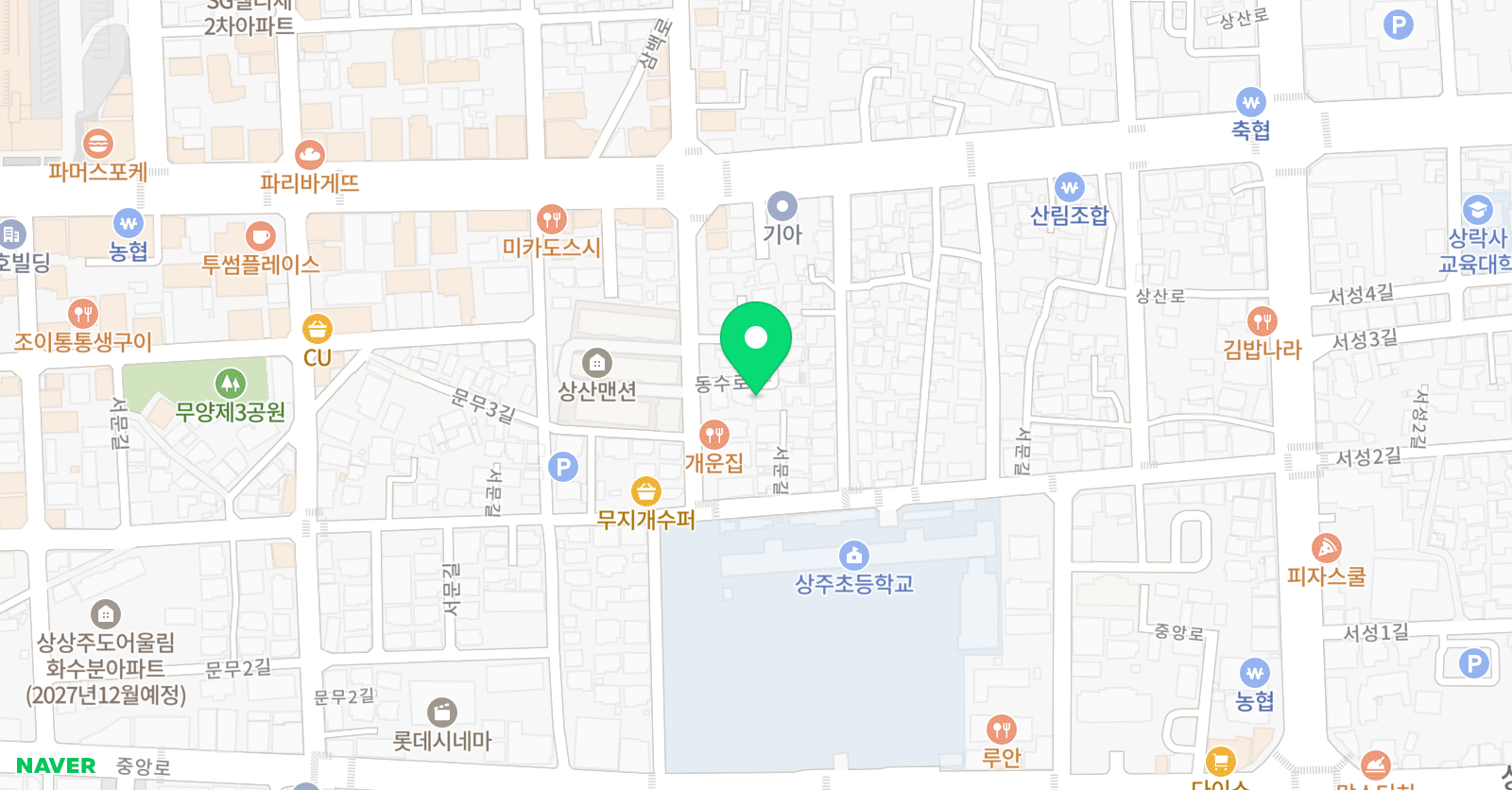 기탄사고력교실 상주초점 위치