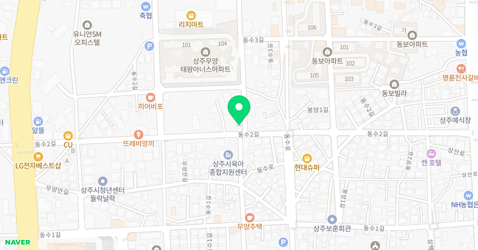 미술놀이터 학원 위치