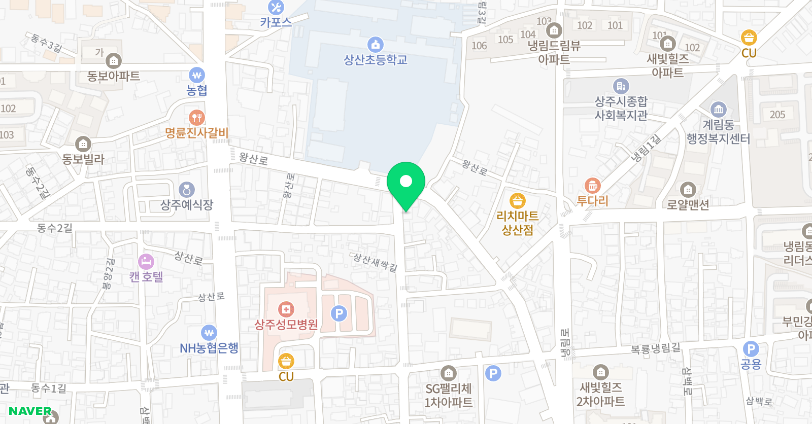 올바른 수학교습소 위치
