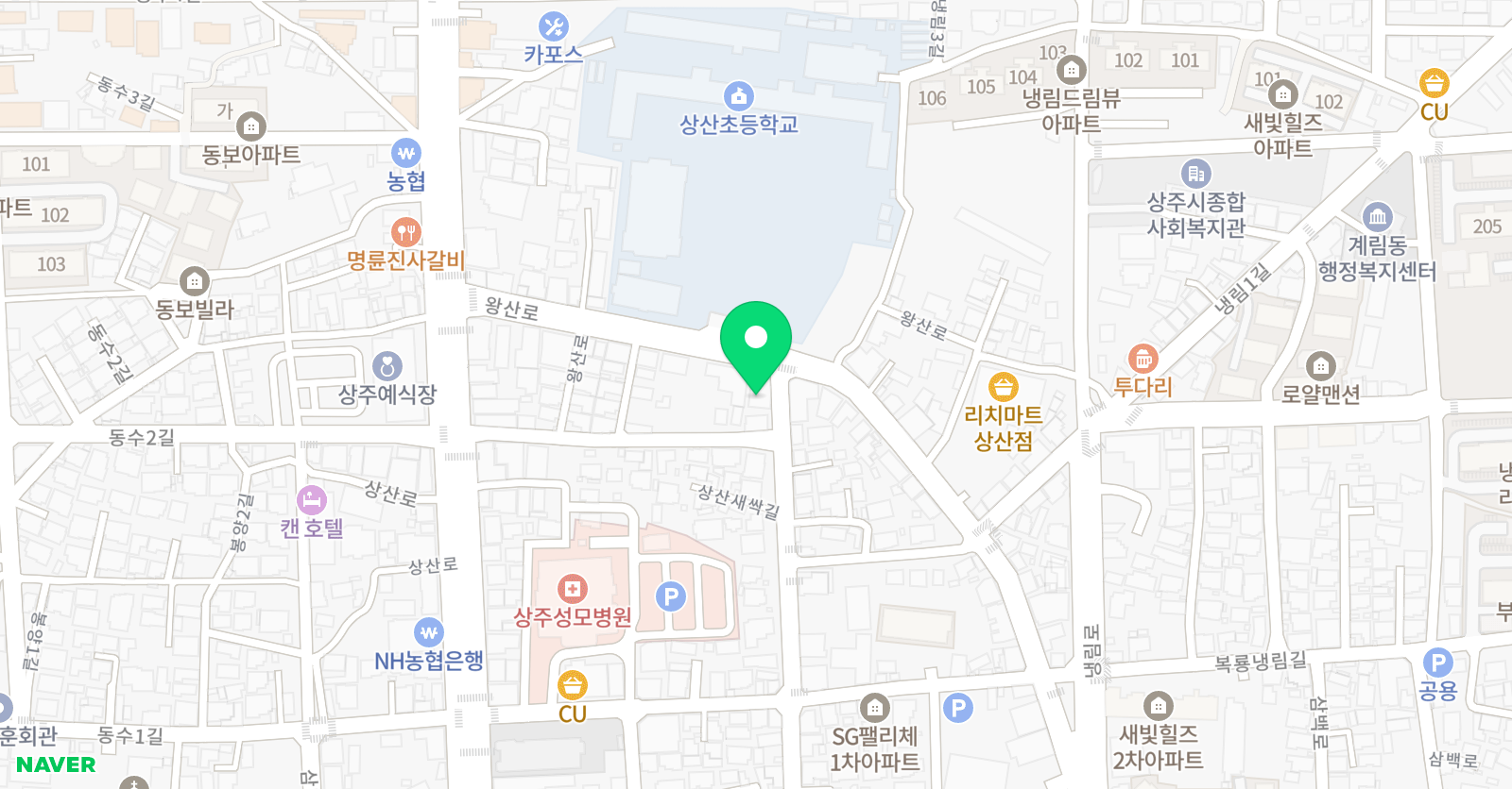 J뮤직스쿨 피아노 위치