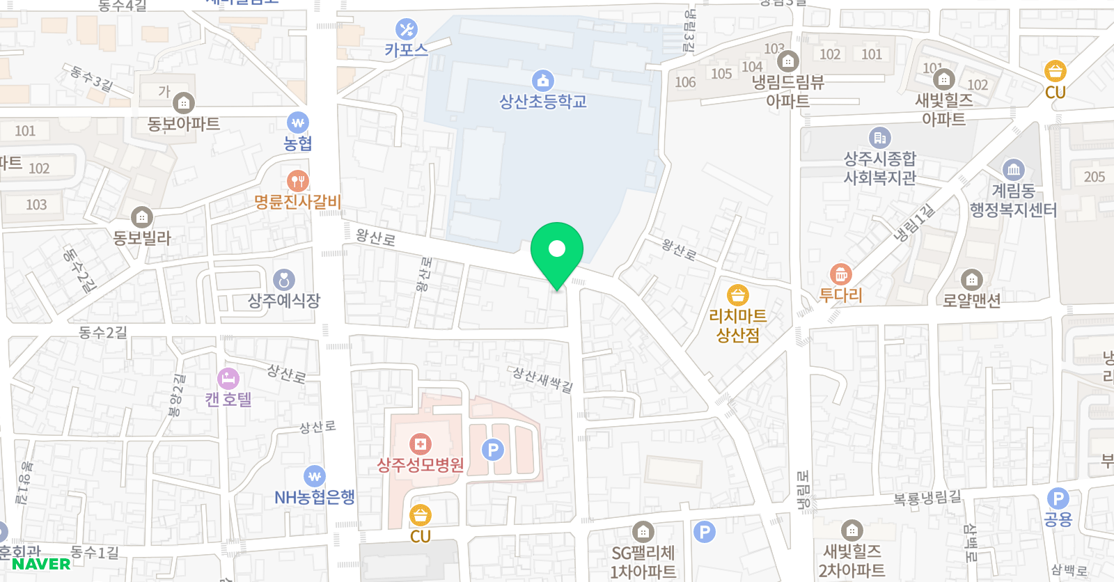 이젤 미술학원 위치