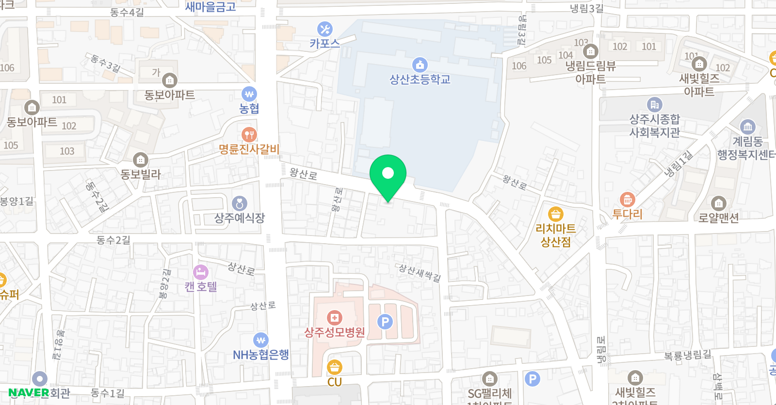 매쓰프로 수학교습소 위치