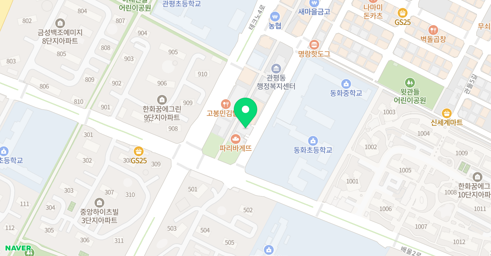 에스엠 학원 위치