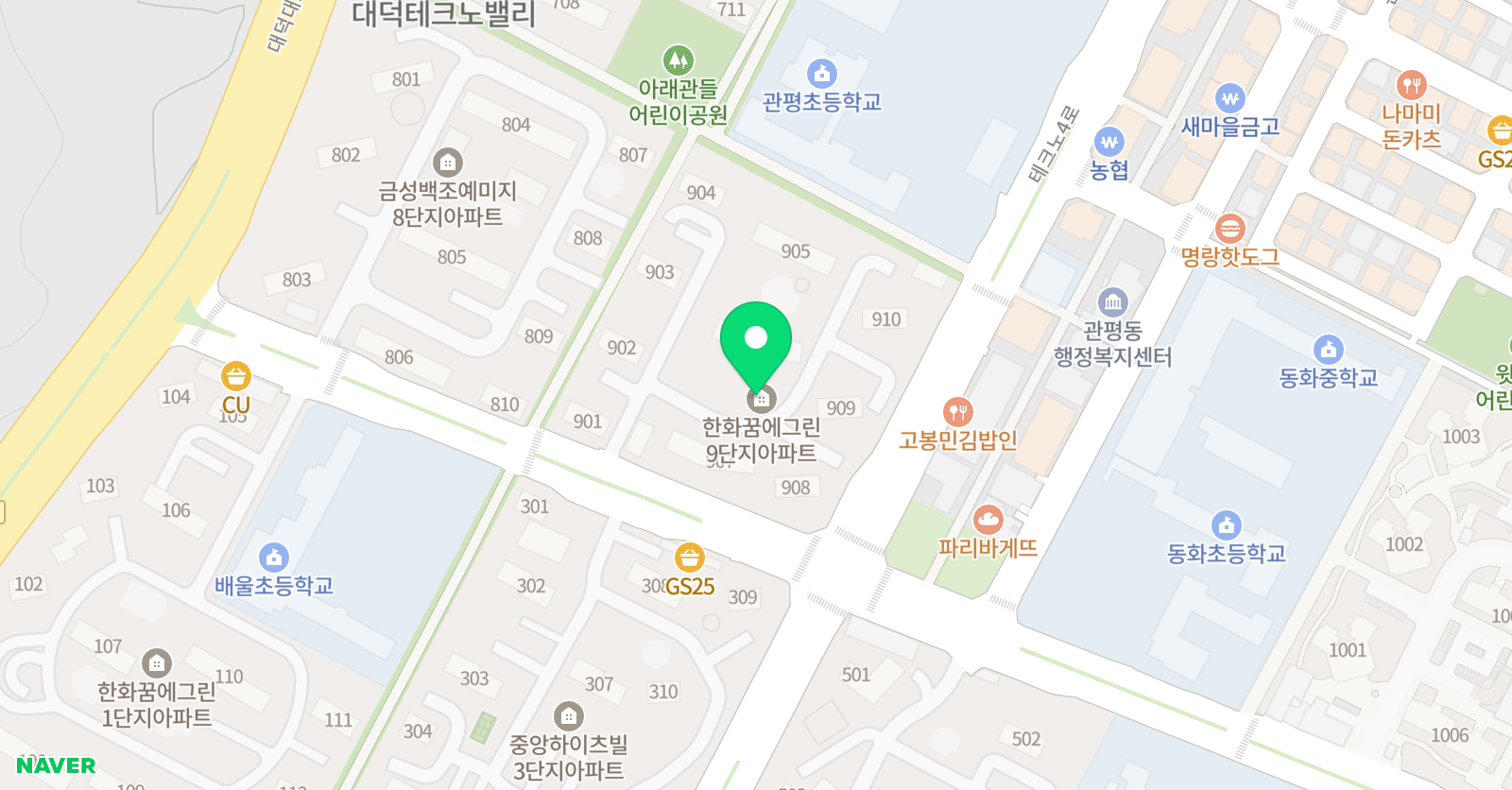 브레인 수학 위치